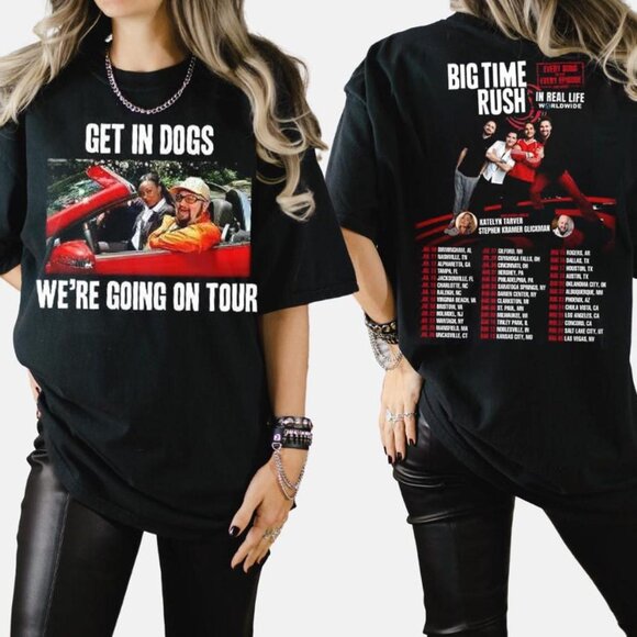 Big Time Rush Tour 2025 Shirt, Concert Band Shirt, 90s Music Y2k Tee 91 - Picture 1 of 5